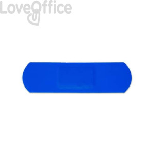 Cerotto blu detectable Plastosan 2x7 cm CER029 (conf.100)