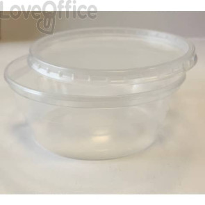 Contenitore trasparente in polipropilene Dopla Professional 350 ml (conf.50)