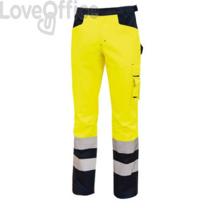 Pantalone da lavoro Light Yellow Fluo U-Power taglia XL