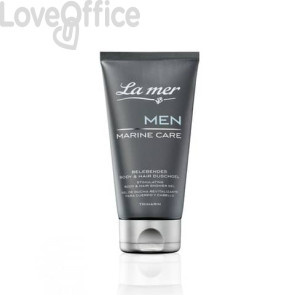 Gel doccia tonificante body & hair per pelle maschile La Mer - 150 ml