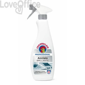 Detergente acciaio brillante TRIGGER Chanteclair Professional 700 ml