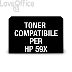 Toner compatibile per HP 59X - CF259X - Nero CF259X