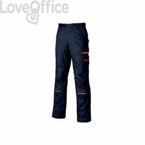 Pantalone da lavoro in policotone twill Nimble Blu U-Power taglia 50 DW084DB-50