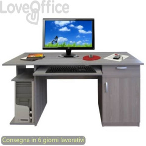 Scrivania Home Office 140x57xh.75 cm Artexport piano Frassino toscano ECHO-140/F