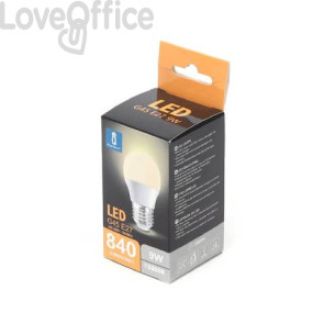Lampadina LED G45 E27 9W - 840 lumen Aigostar luce calda B10105ZRX