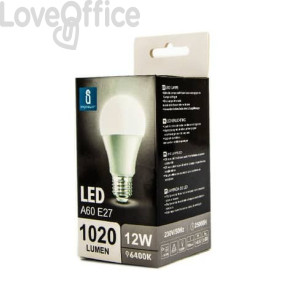 Lampadina LED A60 E27 12W - 1170 lumen Aigostar luce fredda B10105MQC