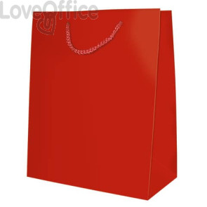 Sacchetti da regalo Rosso opaco Biembi misura S - 12x15x5 cm - BXS202O20A (conf.6)