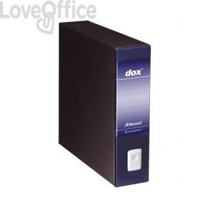 Registratore Dox 9 - Dorso 8 - 35x31,5 cm - blu