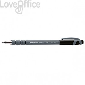Penna a sfera - nero - 1 mm - FlexGrip Ultra Papermate 