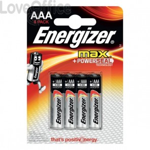 Energizer Max+ Power - ministilo - AAA - E300112100 (conf.8)