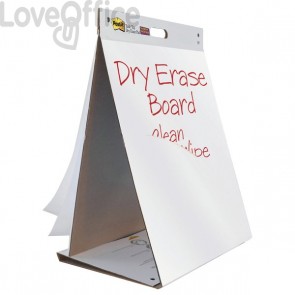 Lavagna a fogli mobili da tavolo Post-it® Meeting Charts Super Sticky - 58,4x50,8 cm - S63DE (20 fogli)