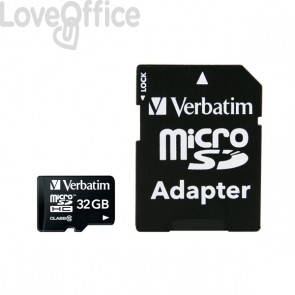 Flash memory card Verbatim - Micro SDHC Class 10 - 32 GB - 44083