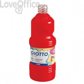 Tempera pronta GIOTTO - Rosso scarlatto - 1000 ml - 533408