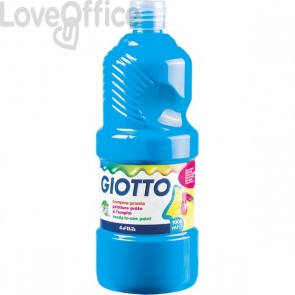 Tempera pronta GIOTTO - Ciano - 1000 ml - 533415