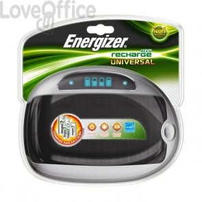 Caricabatterie Universale o Quattro + Energizer - AA/AAA/C/D/9V - 3/5 ore - 629875