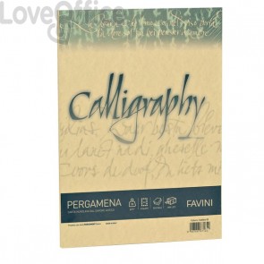 Calligraphy Pergamena Liscio Favini - Oro - fogli - A4 - 190 g/m² - A69W084 (conf.50)