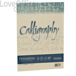 Calligraphy Pergamena Liscio Favini - crema - fogli - A4 - 190 g/m² - A692084 (conf.50)