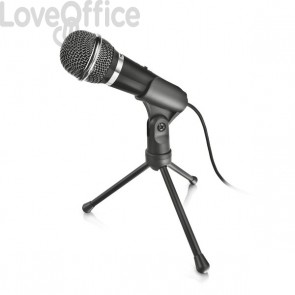 Microfono per Pc e Laptop Starzz Trust nero - 21671