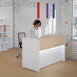 Banco Reception Lineare Avant LineKit - 125,6x80 cm