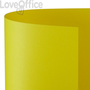 Cartoncini Bristol Gialli Favini - Lisci - 200 g/m² - 50x70 cm (Conf.25)