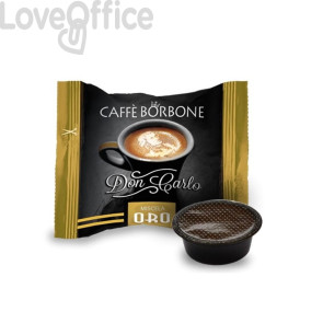 Capsule compatibili Don Carlo 100 pz Caffe Borbone qualità Oro