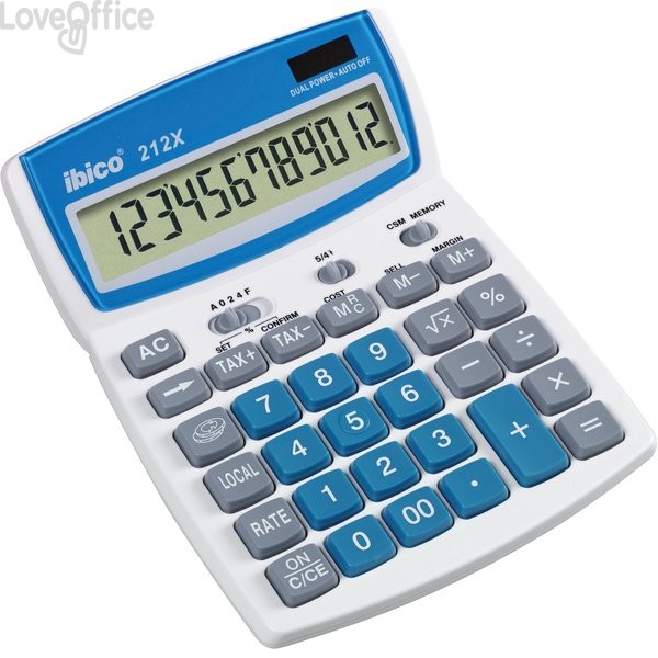 Calcolatrice da tavolo 212X IBICO - IB410086