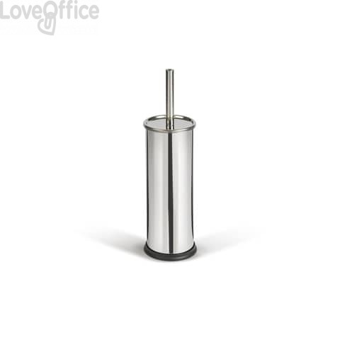Portascopino in acciaio inox "Vic" Perfetto - 9.5x9,5x27 cm - 0526