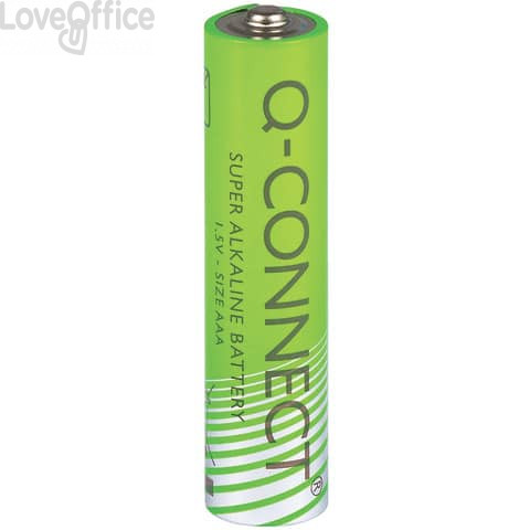 Batteria Pila Ministilo alcalina Q-Connect AAA LR03 1.5 V AAA LR03 1,5 V - KF00488 (conf.4)