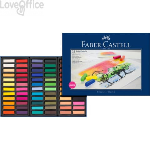 Creta Soft Pastel Creative Studio Faber Castell - Assortito - 128272 (conf.72)
