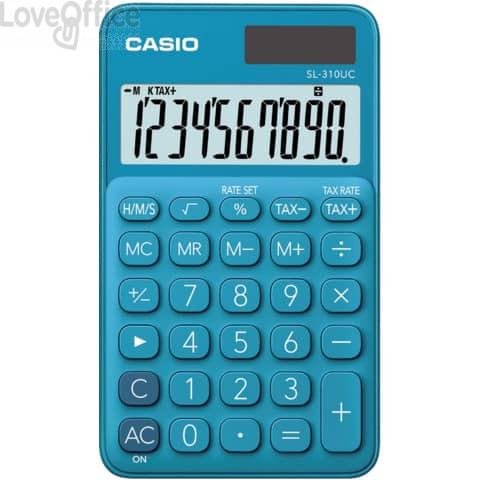 639 Calcolatrice tascabile 8 cifre HL-820VA Casio - HL-820VA 5.97 -  Tecnologia e Informatica - LoveOffice®