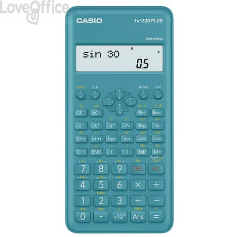639 Calcolatrice scientifica CASIO 12 cifre batteria Argento FX-570ES Plus  24.25 - Tecnologia e Informatica - LoveOffice®