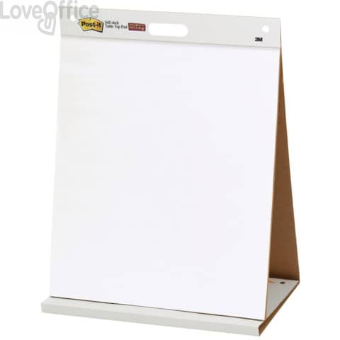 Lavagna a fogli mobili Post-it® Meeting Chart 563 Post-It - Bianco - 58x51 cm - 563/96071 (1 blocco da 20 fogli)