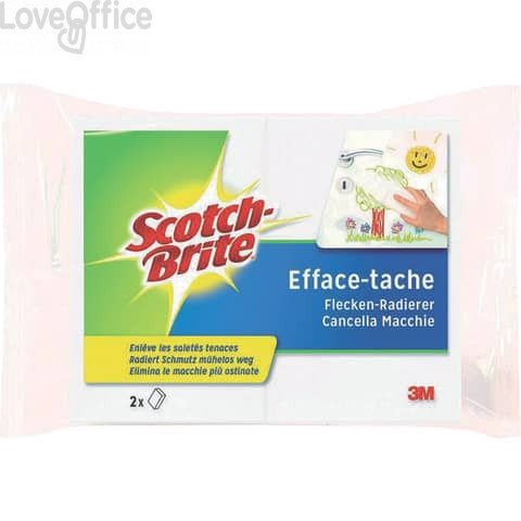 Gomma cancella macchie Scotch-Brite - Bianco - 11380 (conf.2)