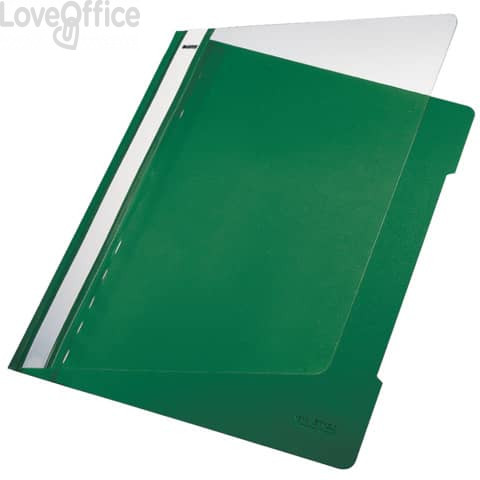 Esselte Cartelline ad aghi - PVC - A4 - Verde (conf.5)