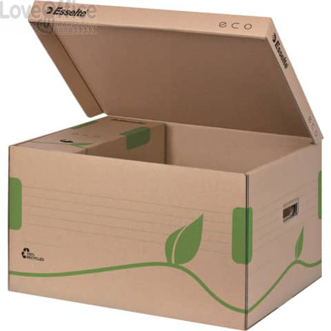 Scatole archivio Box Eco Esselte 34,5x24,2x43,9 cm (conf.10)