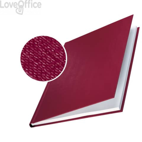 Copertine rigide Leitz - 10-35 fogli - Rosso scarlatto - 73900028 (conf.10)