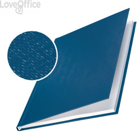 Copertine rigide Leitz - 36-70 fogli - Blu marina - 73910035 (conf.10)