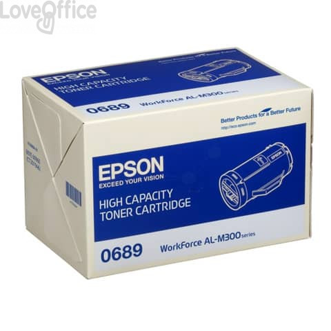 Originale Epson C13S050689 Toner A.R. 0689 Nero
