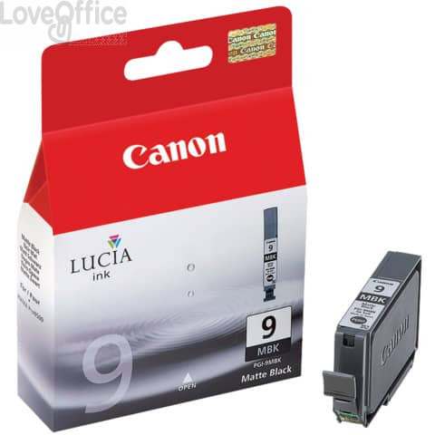 Cartuccia Originale Canon 1033B001 Lucia (Pigmentato) PGI-9MBK Nero opaco