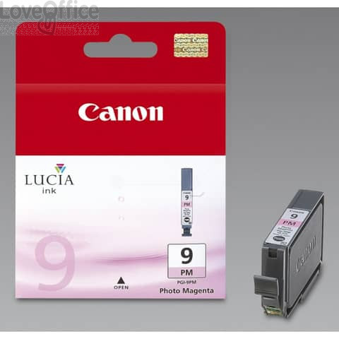 Cartuccia Originale Canon 1039B001 Lucia (Pigmentato) PGI-9PM Magenta foto