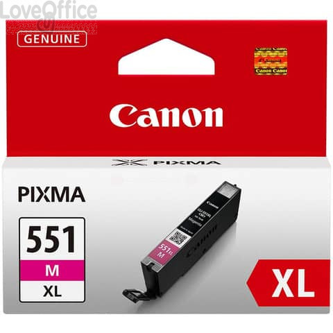 Cartuccia Originale Canon 6445B001 A.R. Chromalife 100+ CLI-551XL-M - Magenta