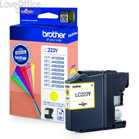 Cartuccia Ink-jet LC-223 Brother Giallo LC-223Y