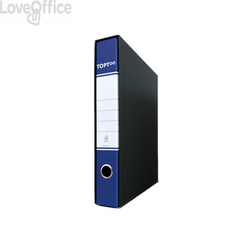 Registratori commerciali TOPToo con custodia Dorso 5 cm Blu 23x30 cm (conf.8)