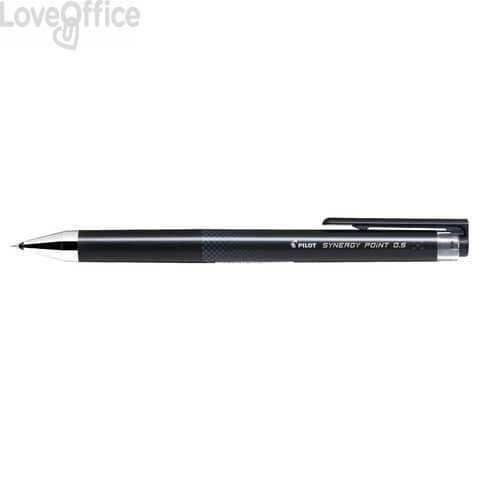 Penna gel a scatto Pilot Synergy Point 0,5 mm Nero 1365