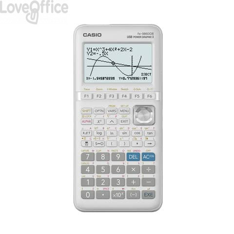 Calcolatrice grafica CASIO Bianco display 216x384 pixel - FX-9860GIII-S-ET