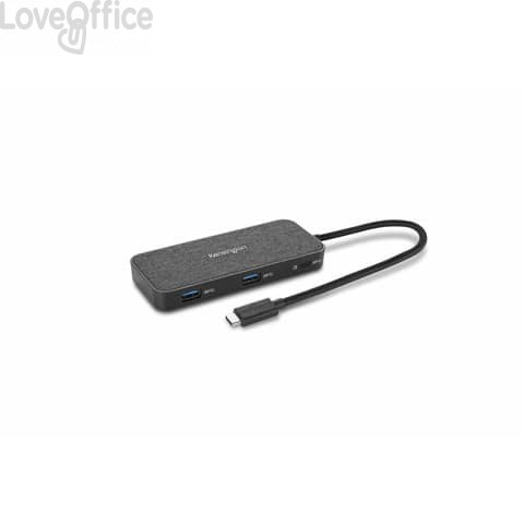 Docking station portatile con pass-through di alimentazione da 100 W - SD1650P USB-C® Kensington Nero