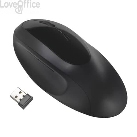 Mouse Wireless Pro Fit® Ergo Kensington Nero K75404EU