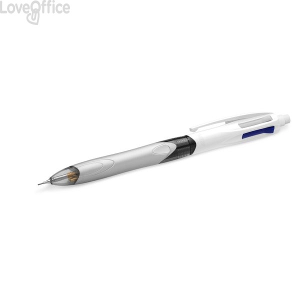 703 Penna 4 Funzioni A Scatto Osama Quadra Bianco 0 8 Mm Od 1024itg 1 Bi 20 13 Cancelleria E Penne Loveoffice