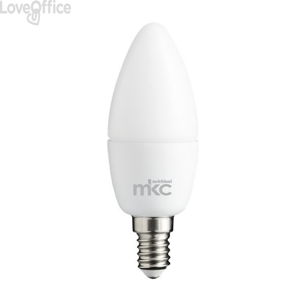 Lampadina LED a Candela MKC E14 430 lumen Bianco - luce calda