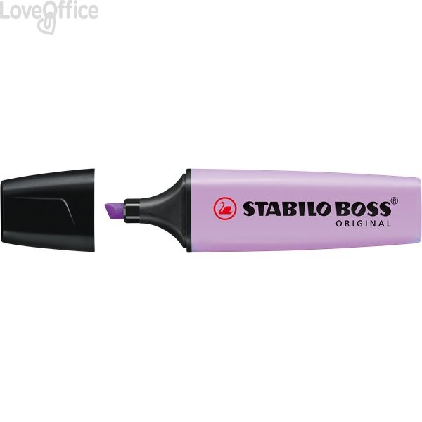 Evidenziatori Stabilo Boss Pastel - lilac haze - 70/155 (conf.10)